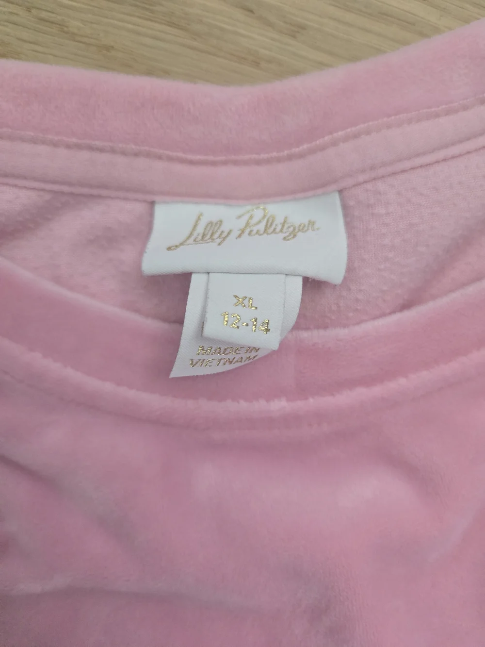 Lilly Pulitzer Kids Light Pink Mallie Velour Set